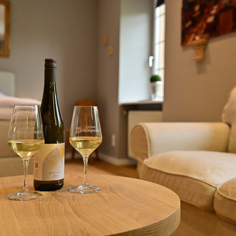 Prinzenzimmer Wein Detail