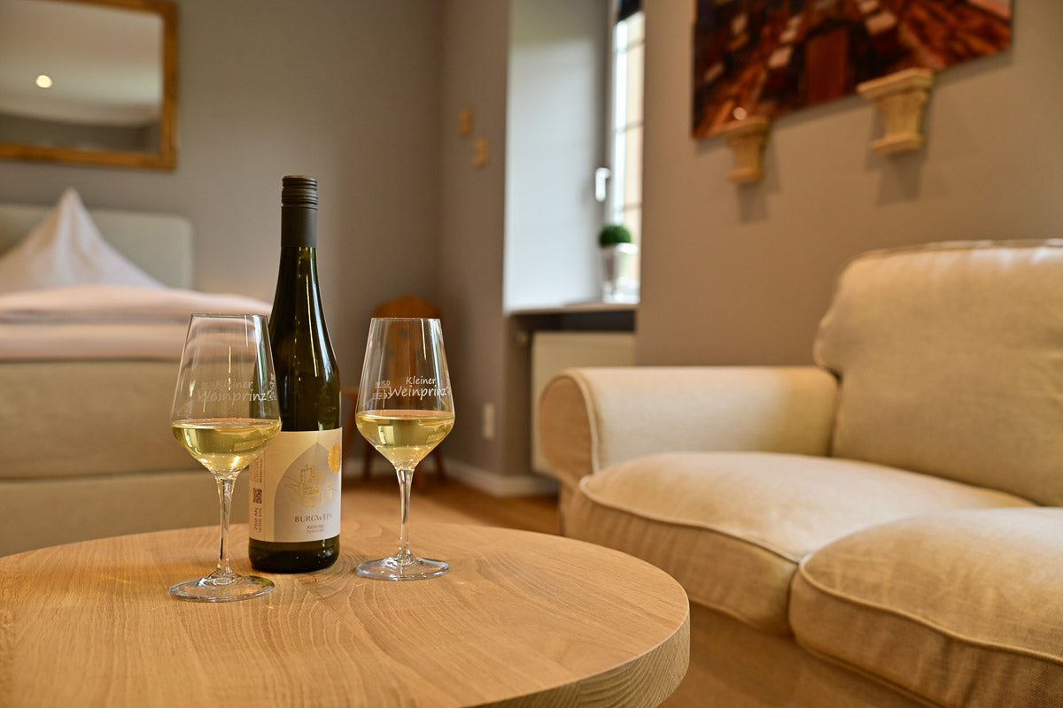Prinzenzimmer Wein Detail